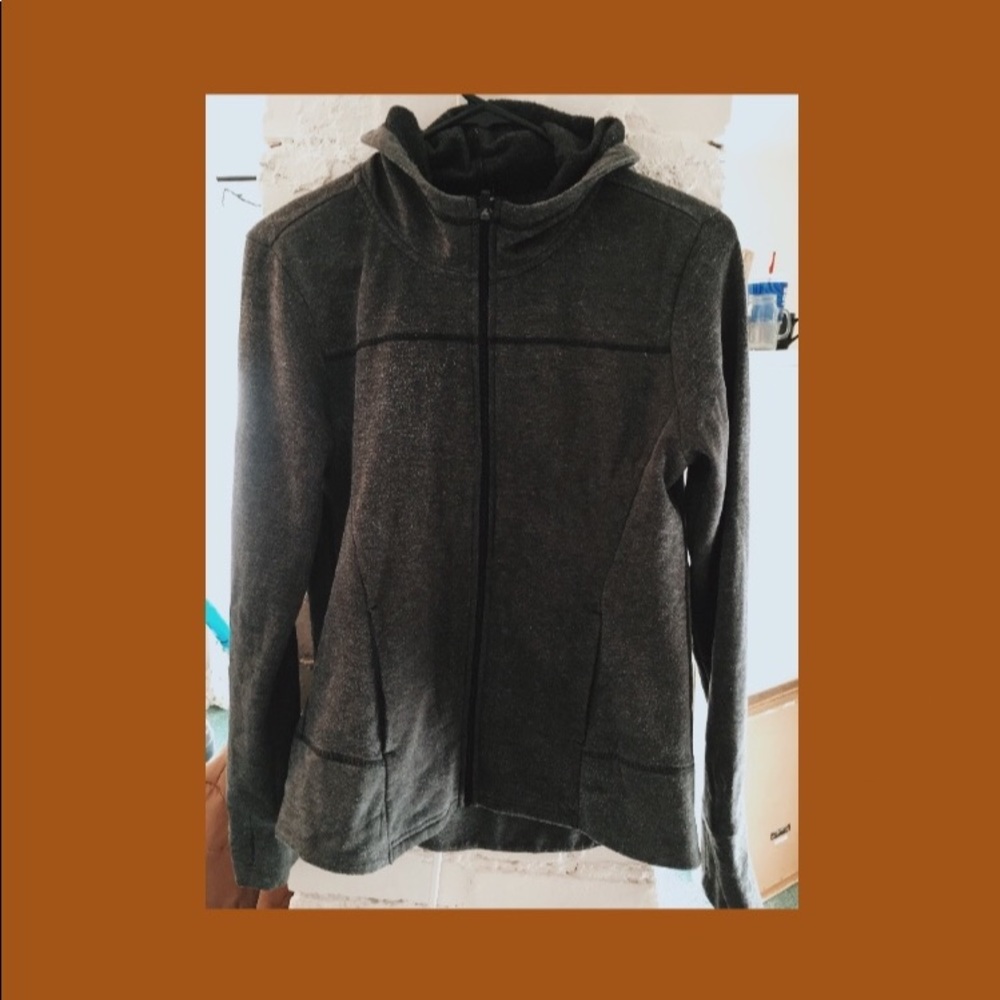 Grey zip jacket
